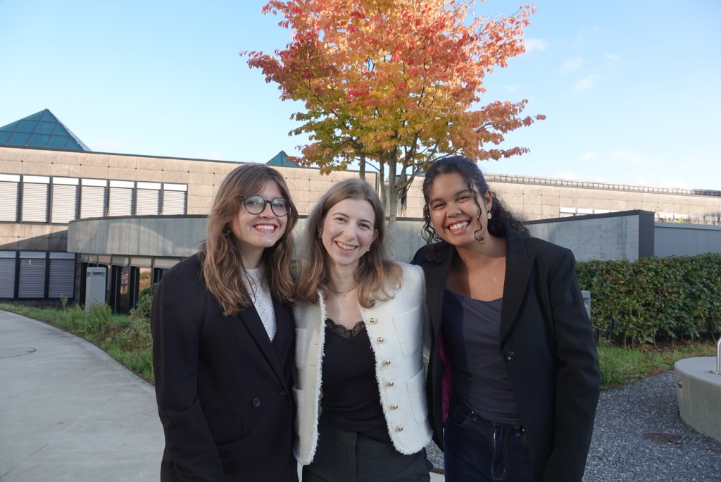 The Academy team on campus
